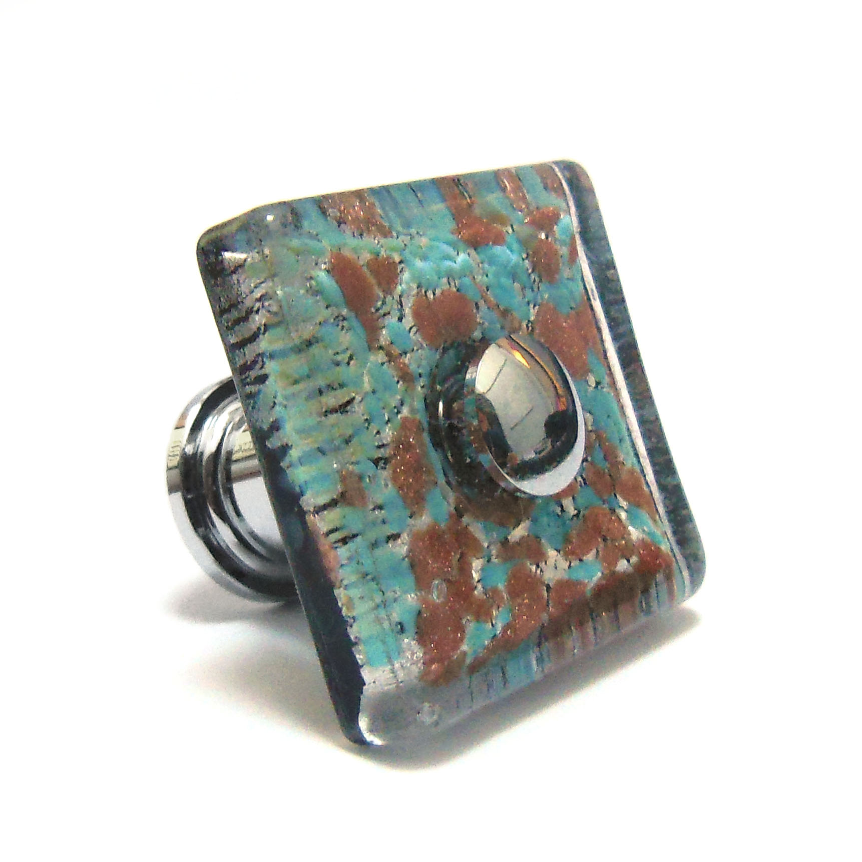 Murano Hand Blown Glass Kitchen Cupboard Door drawer Knobs